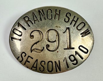 101 Ranch Show - Wild West Employee Badge