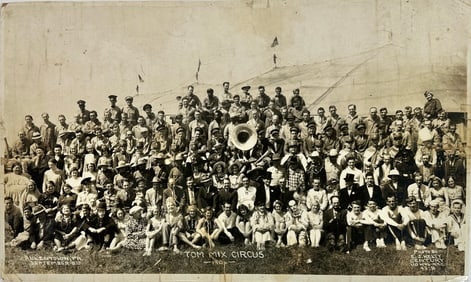 Edward J. Kelty Photograph - Tom Mix Circus, 1936
