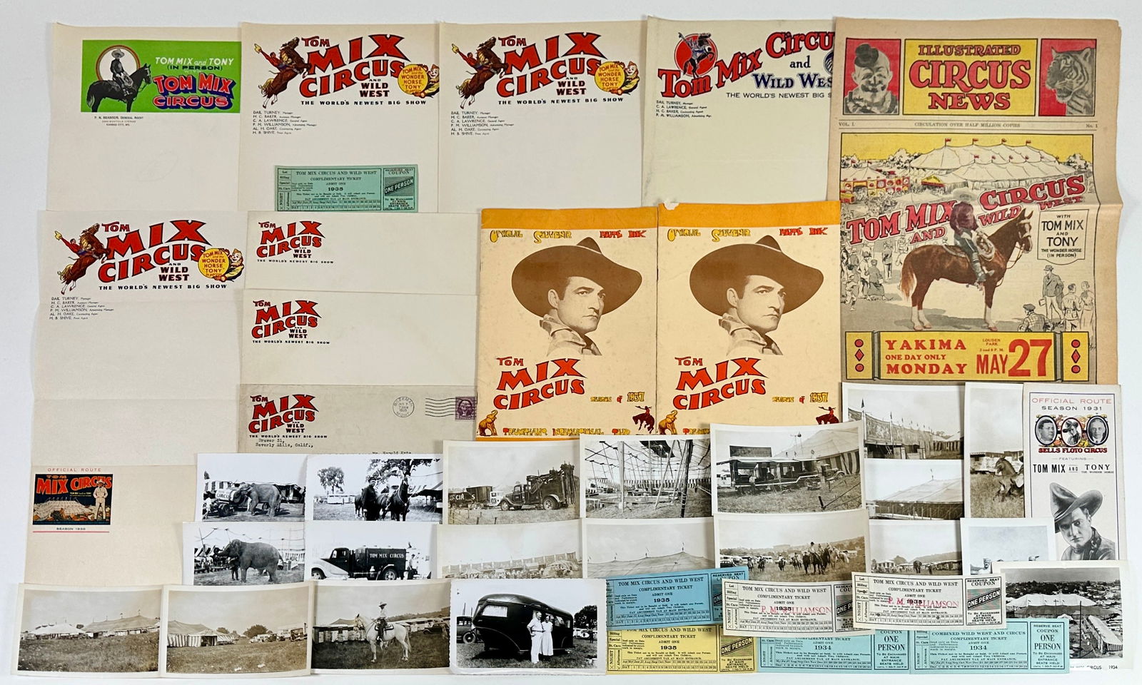 Tom Mix Circus Memorabilia (1 of 5)