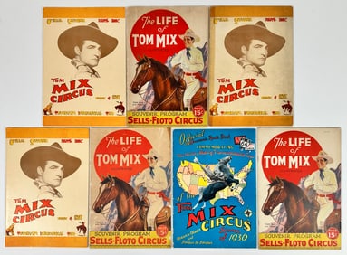 Tom Mix Circus Memorabilia