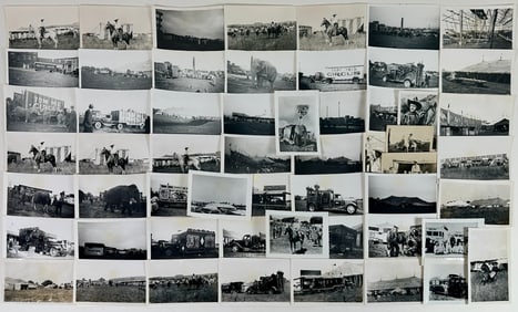 Tom Mix Circus Photographs