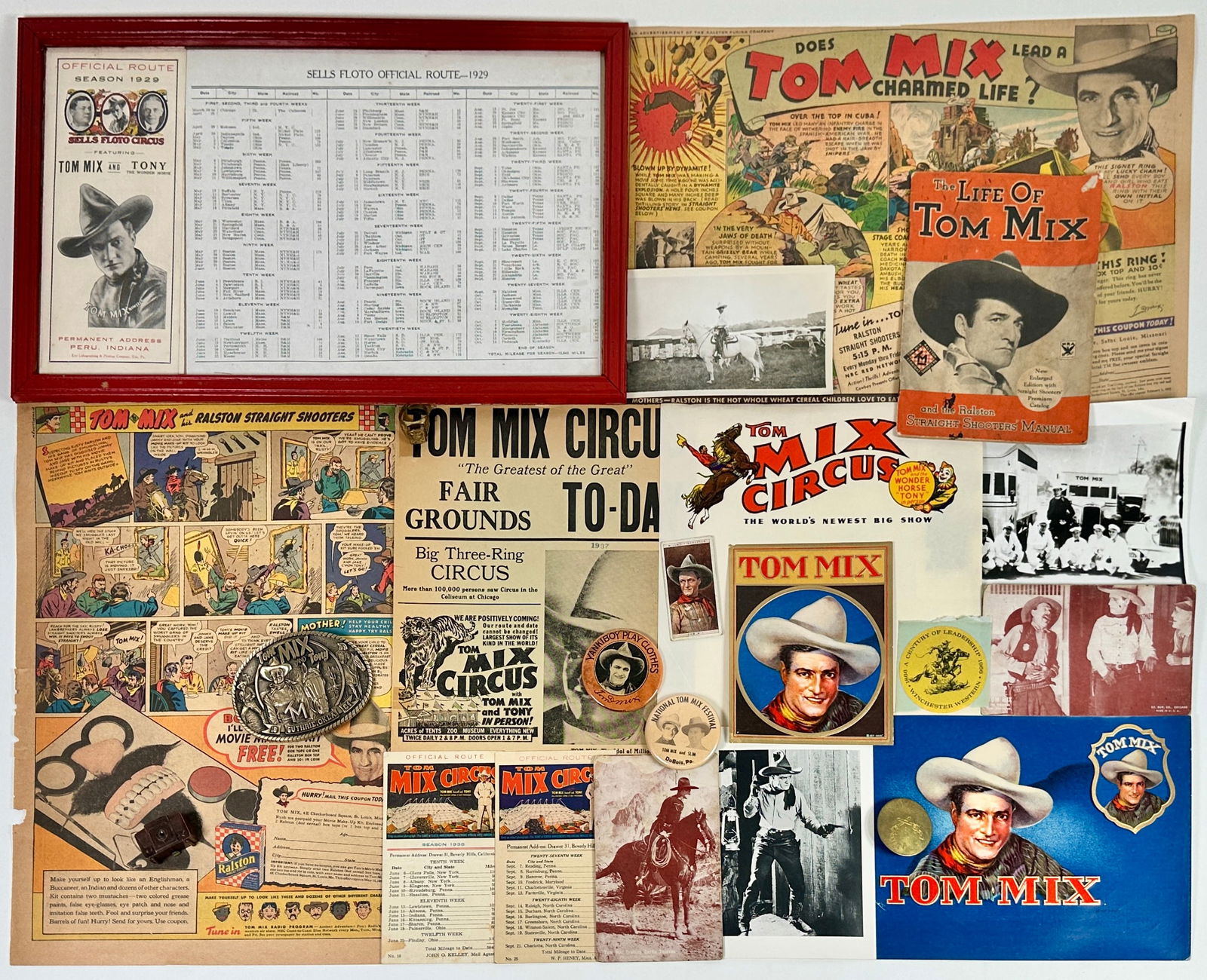Tom Mix Memorabilia (1 of 5)