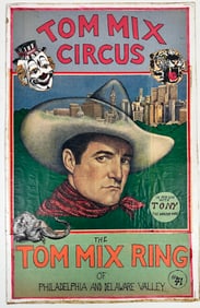 Tom Mix - Mixed Media Window Card