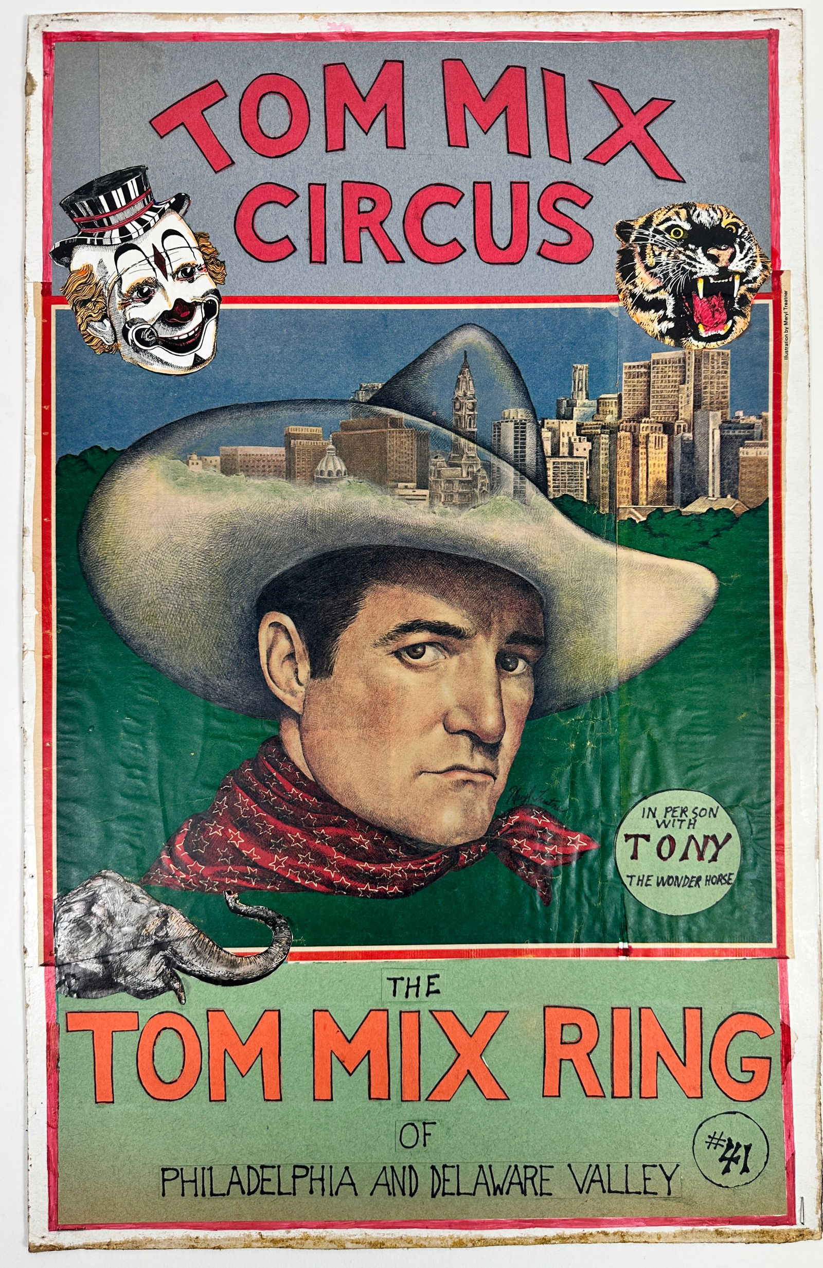 Tom Mix - Mixed Media Window Card (1 of 1)