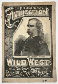 Adam Forepaugh 4-Paw Shows - George A. Custer