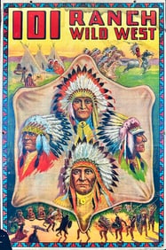 Miller Bros. 101 Ranch Wild West Poster