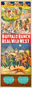 Buffalo Ranch Real Wild West Poster
