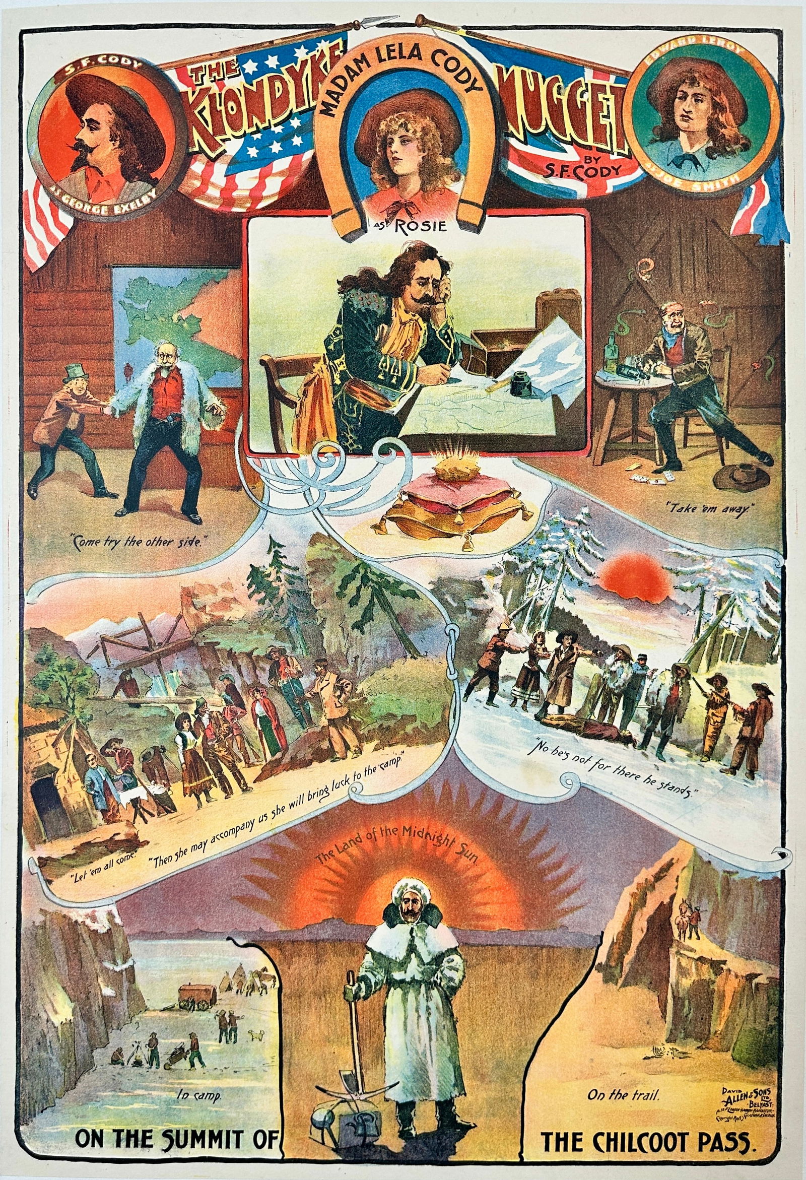 The Klondyke Nuggett - S.F. Cody Poster (1 of 1)