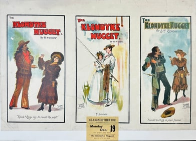 The Klondyke Nuggett - S.F. Cody Poster