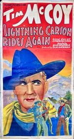 Tim McCoy - Lightning Carson Rides Again Poster