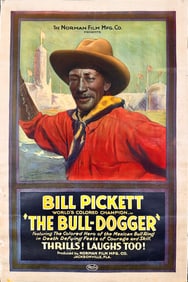 Bill Pickett - The Bull-Dogger Poster