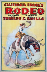 California Frank's Rodeo Poster