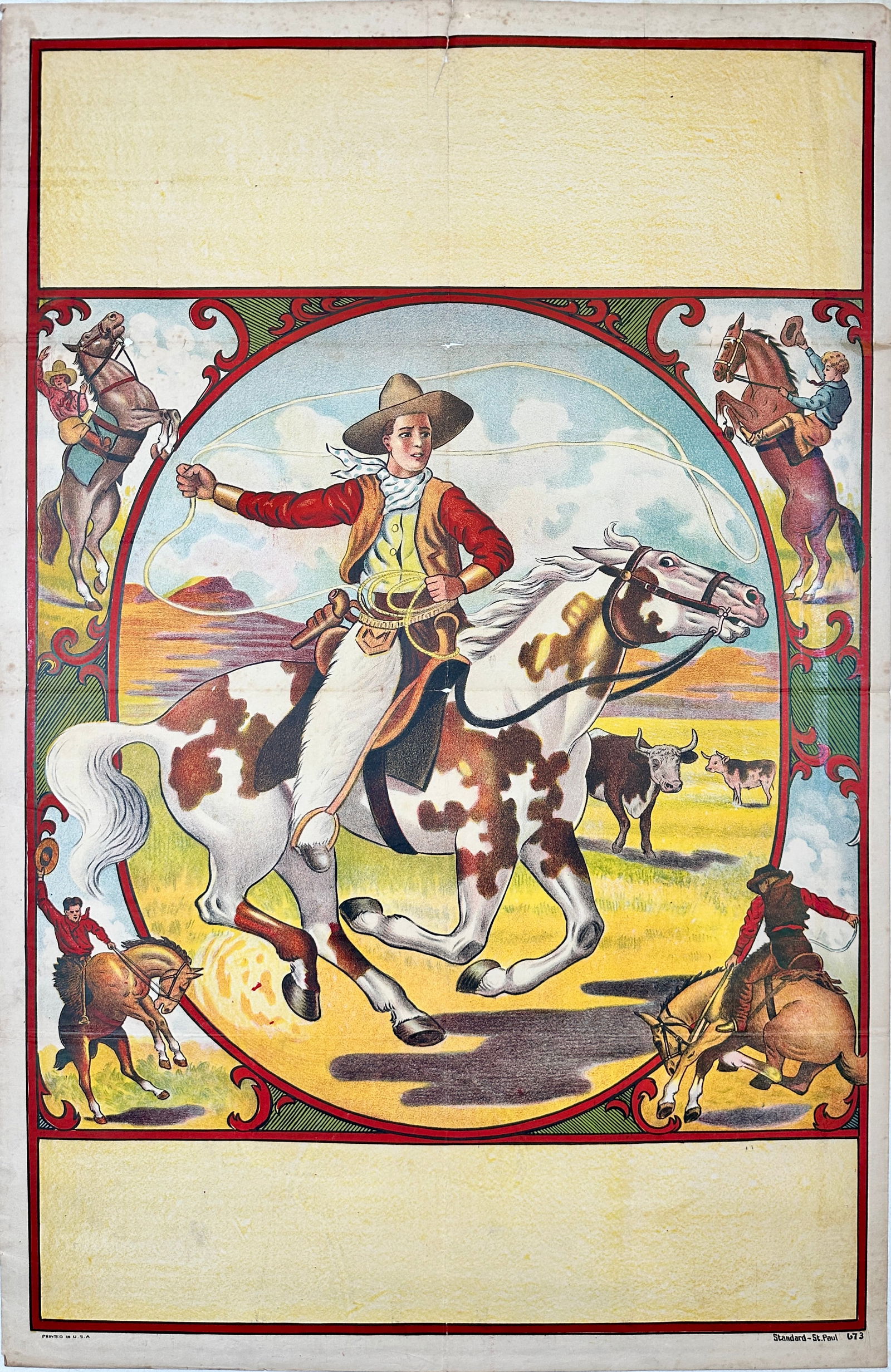 Wild West - Rodeo Stock Poster (1 of 1)