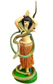 Cleopatra the Hula-Dancing Snake Lady