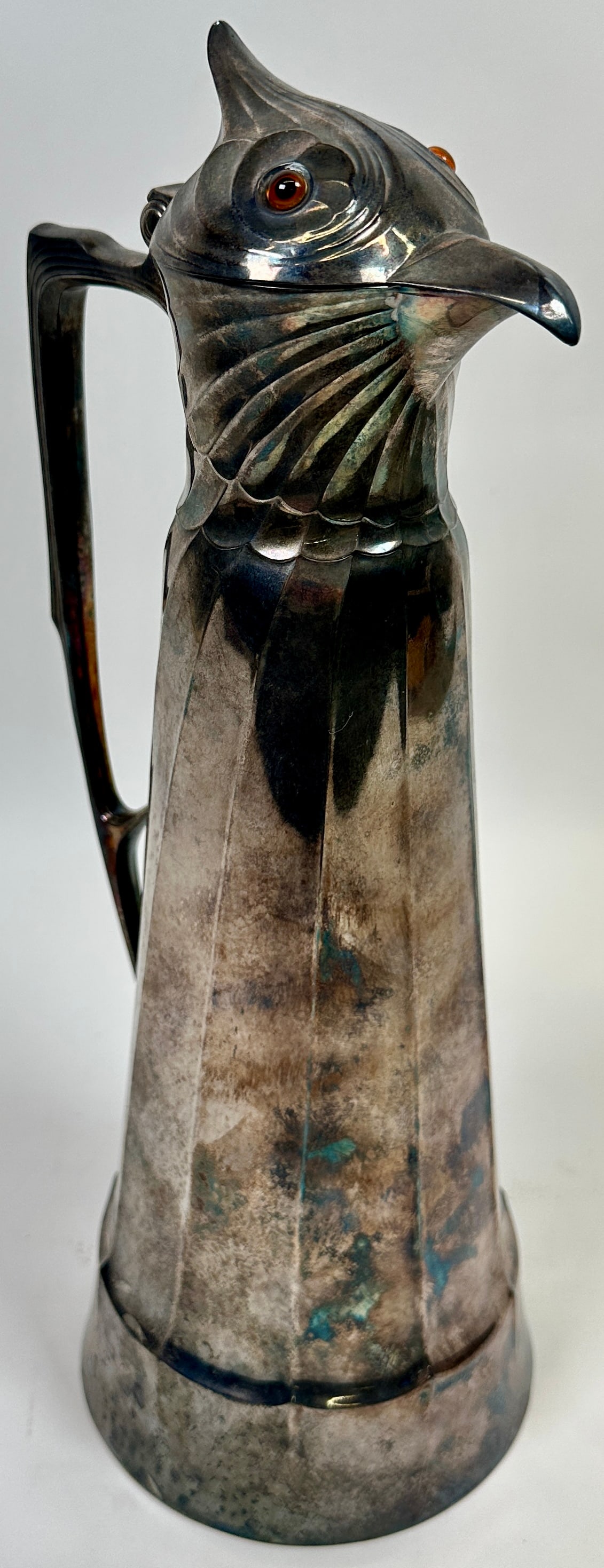 Art Nouveau Figural Claret Jug (1 of 4)