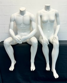 Seated Full-Size Mannequins