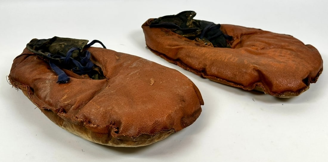Antique Clown Shoes: Pair of antique clown shoes, Robert F. Houston Collection