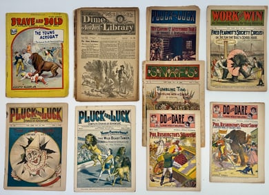 Collection of Dime Novels
