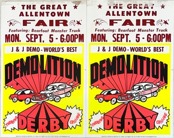 Demolition Derby Posters