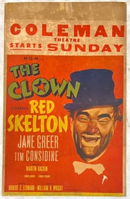 The Clown - Red Skelton Poster