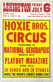 Hoxie Bros. Circus - Nat Geo - Playboy Magazine