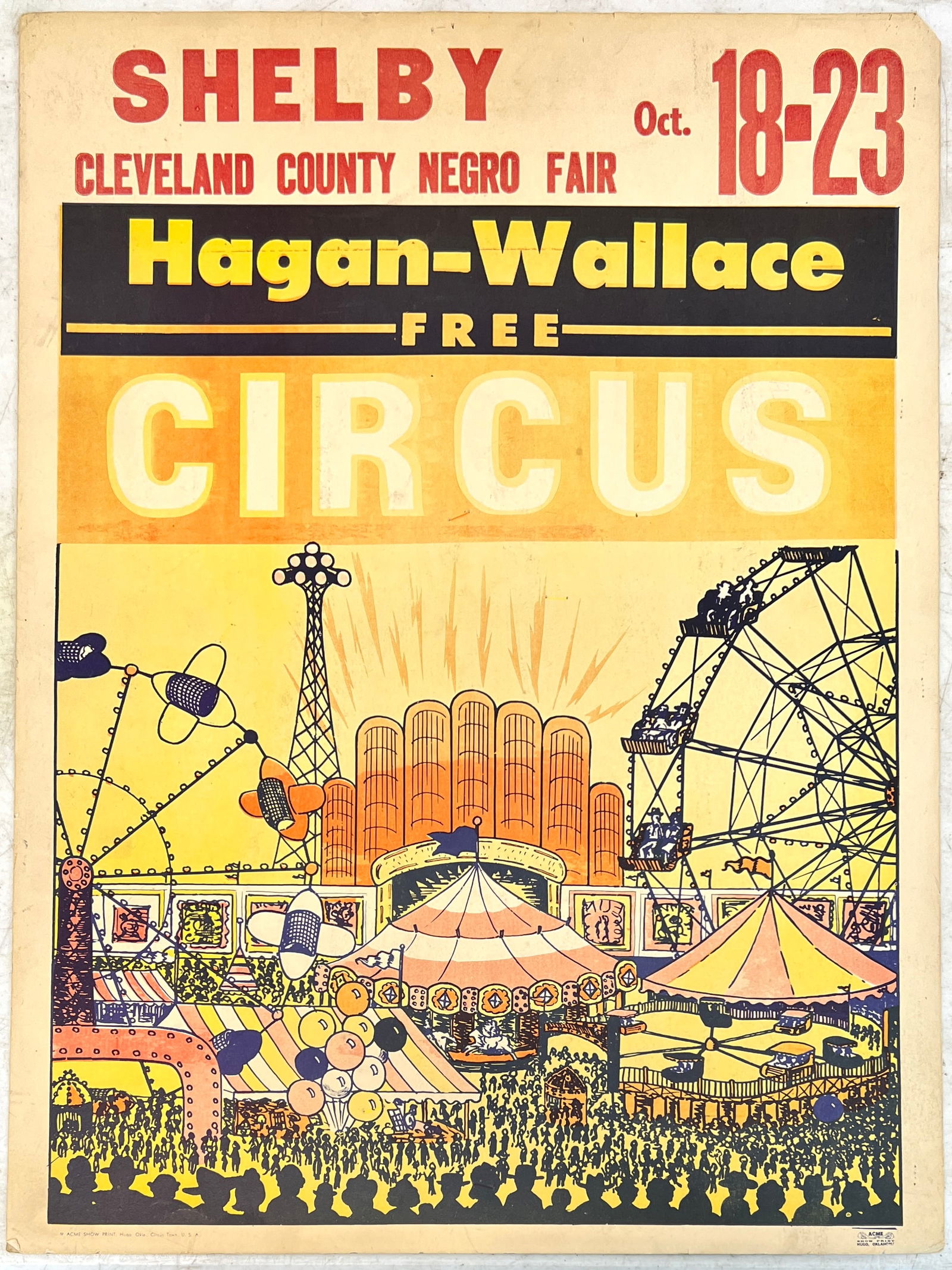 Hagan-Wallace Circus - Negro Fair (1 of 1)