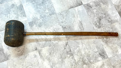 Strongman's Wooden Hammer