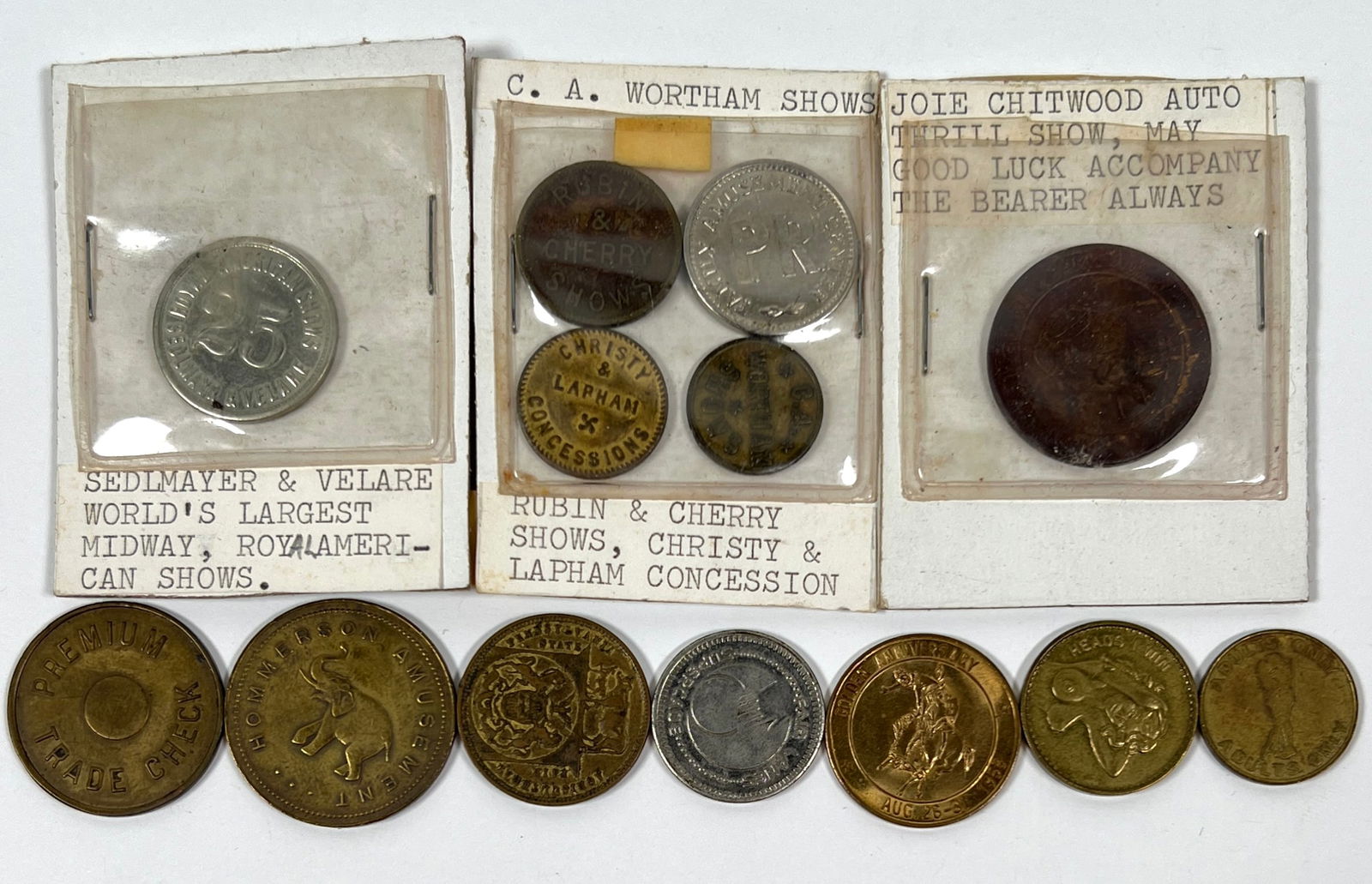 Fair and Carnival Token Medal Collection (1 of 1)