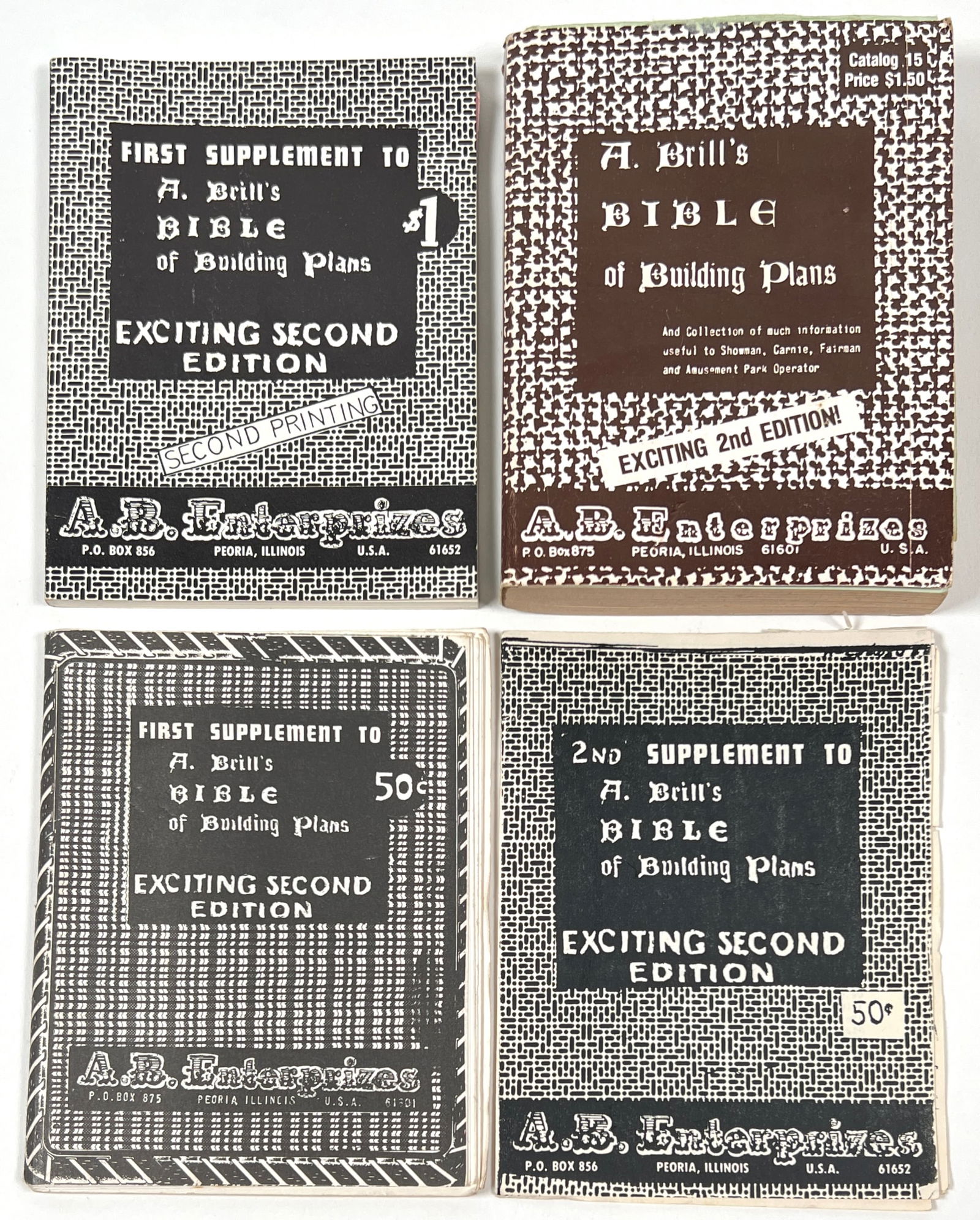 A. Brill's Bible of Building Plans - Show, Carnie, Fair (1 of 1)