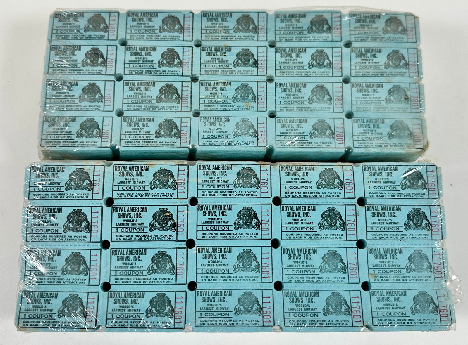 Royal American Shows - Tickets (1 of 2)