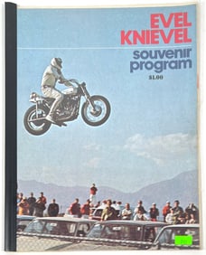 1971 Evel Knievel Souvenir Program