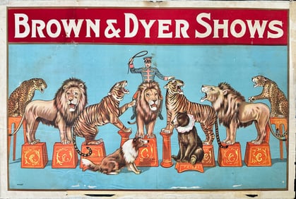 Brown & Dyer Shows Poster