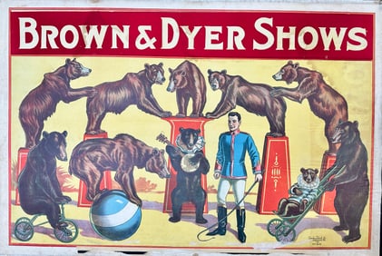 Brown & Dyer Shows Poster