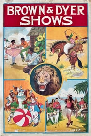 Brown & Dyer Shows Poster