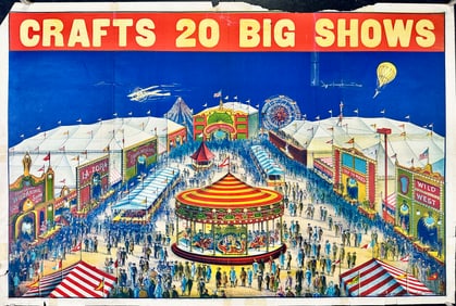 Craft's 20 Big Shows Poster
