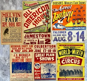 Carnival and Fair Event Posters