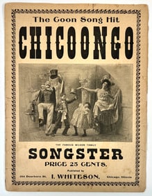 Chicoongo Songster Booklet - Mintrels