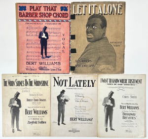 Minstrel Songsters, Sheet Music