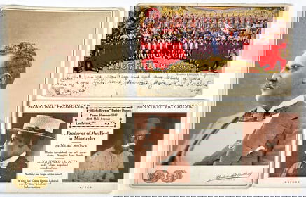Minstrels Photo Ephemera Collection