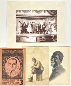 Minstrels Photo Ephemera Collection