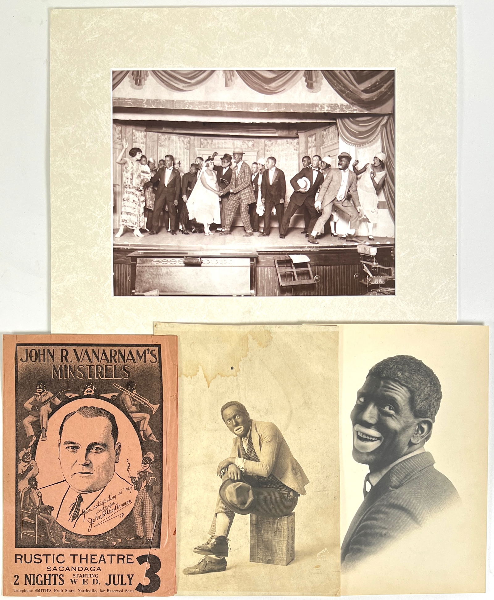 Minstrels Photo Ephemera Collection (1 of 2)