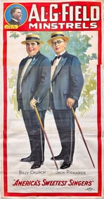 Al G. Field Minstrels Poster