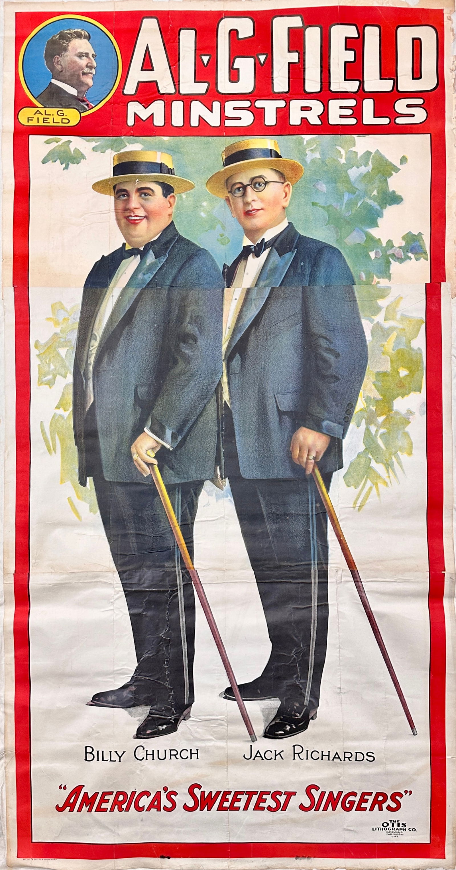 Al G. Field Minstrels Poster (1 of 1)