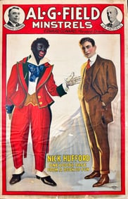 Al G. Field Minstrels Poster