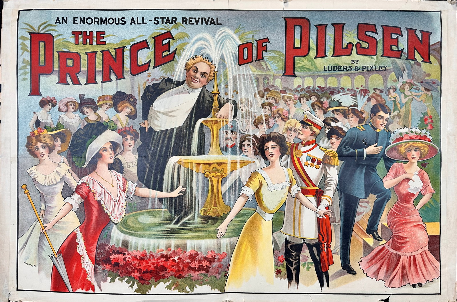 Prince of Pilsen Vaudeville Theatre Poster (1 of 1)