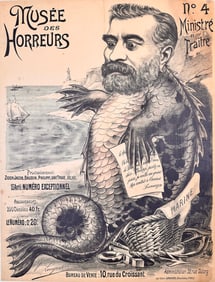 Museum of Horrors Satirical Poster
