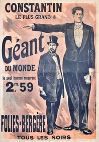 Constantin - Folies-Bergere - Cheret Poster