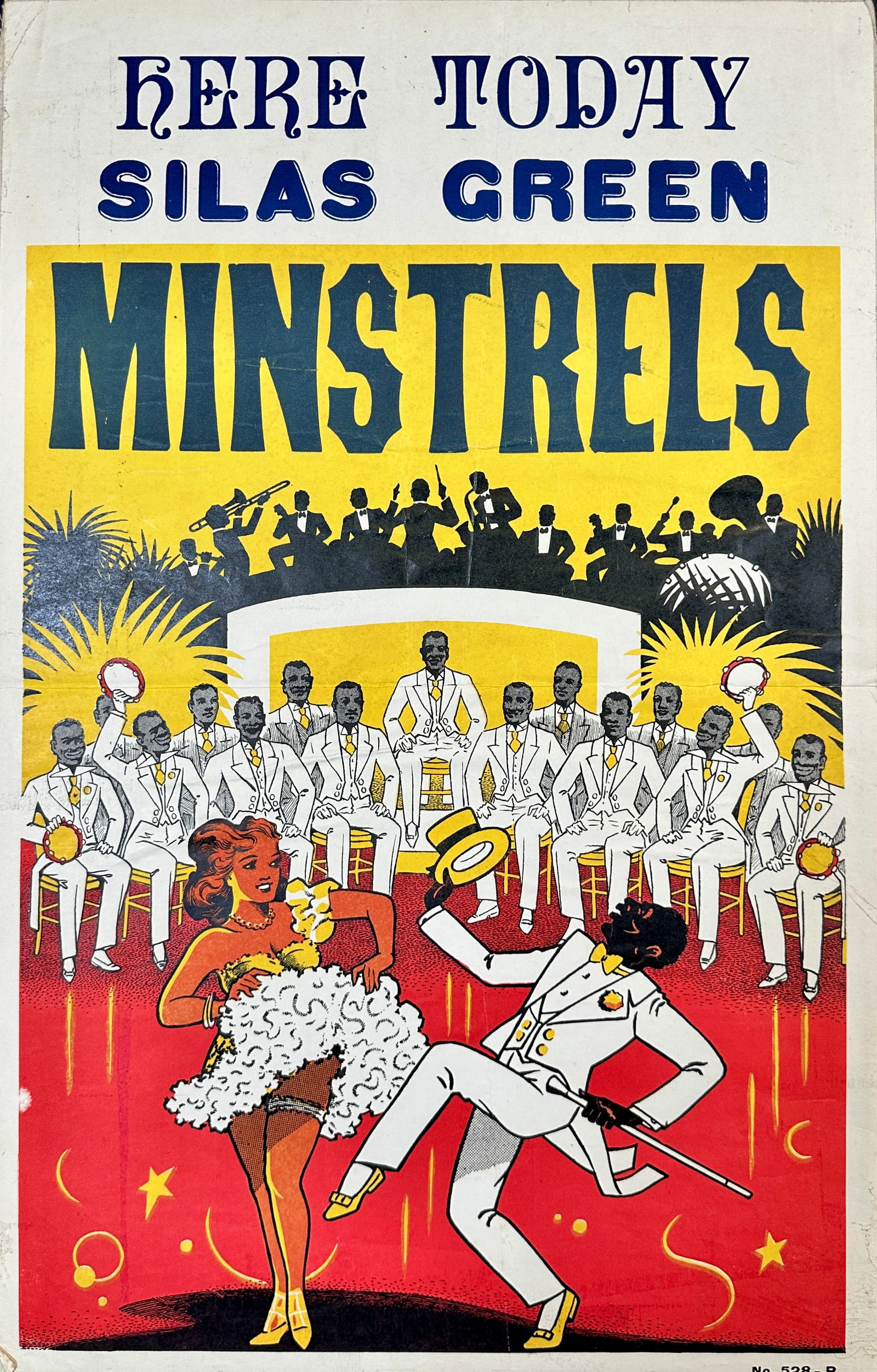 Silas Green - Minstrels Show poster (1 of 1)