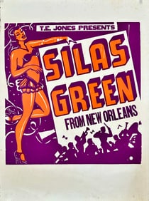 Silas Green From New Orleans Minstrel Poster