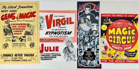 Contemporary Magic Posters